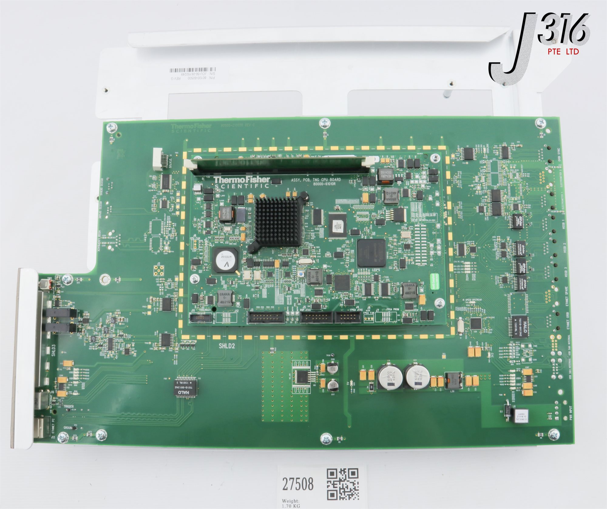 27508 THERMO FISHER SCIENTIFIC PCB, TNG CARRIER BD W/ 80000-61010R